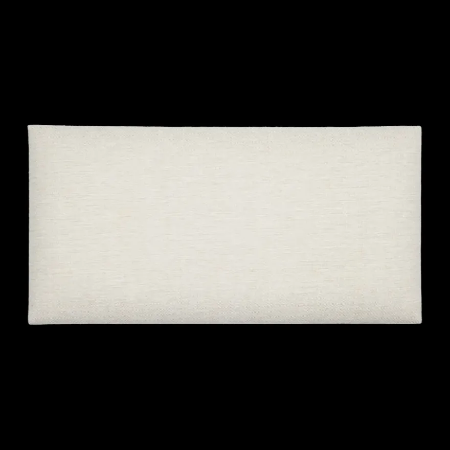 Wandkussen grof geweven crème 60x30 cm