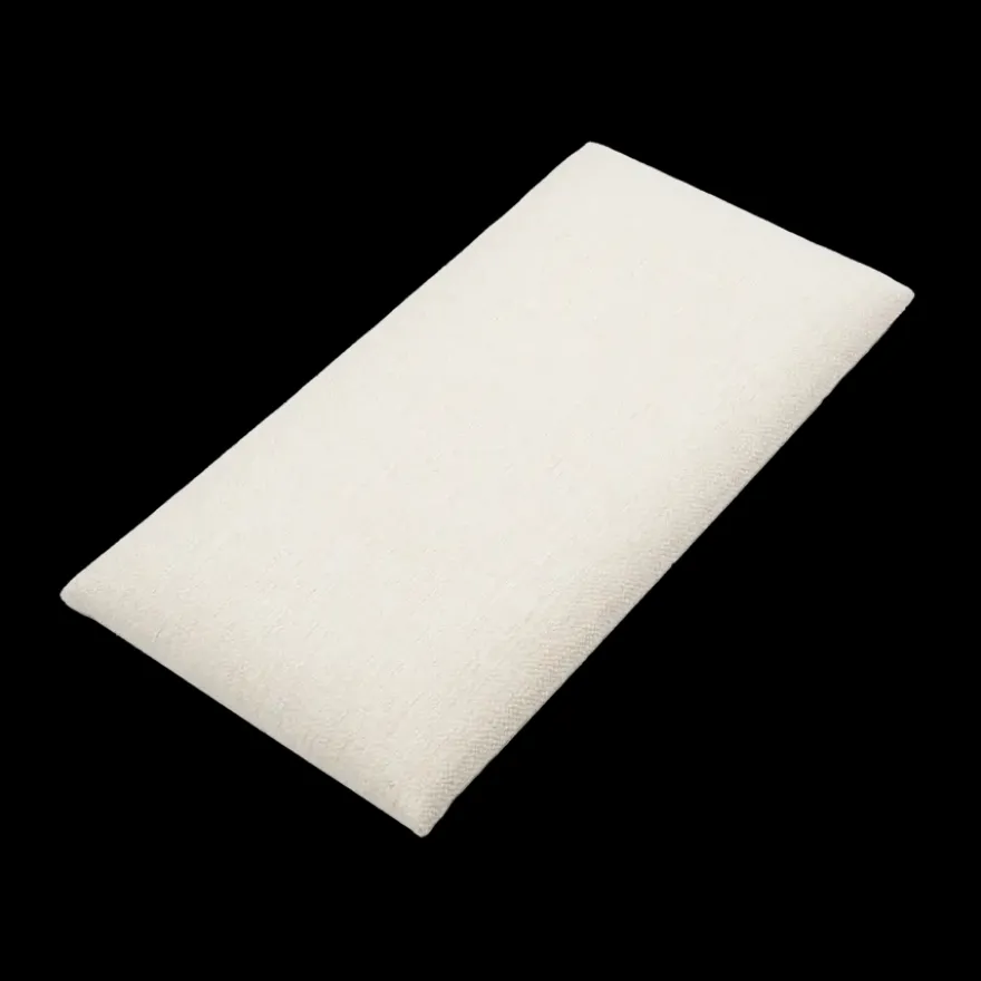 Wandkussen grof geweven crème 60x30 cm
