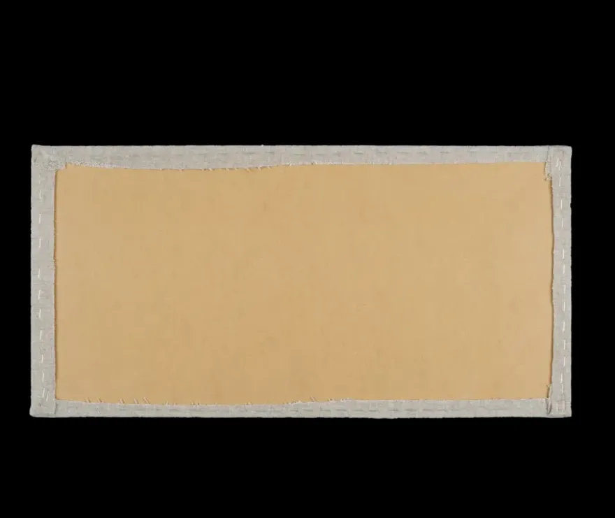 Wandkussen linnen taupe 60x30 cm