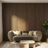 Wandpaneel Decowall Accoustic Elements rustiek eiken 260x30cm 2 stuks (1,56m²)