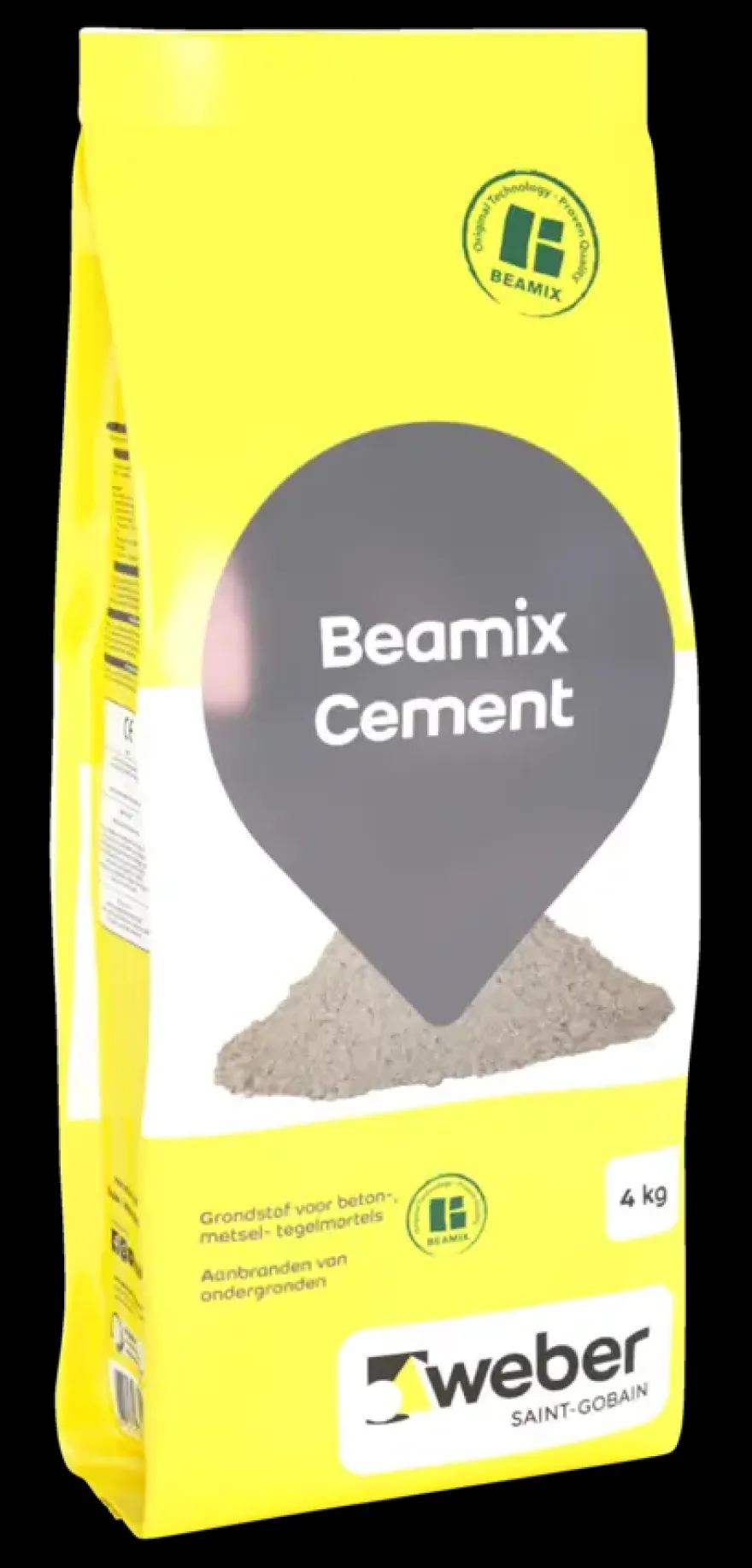 Weber Beamix cement 800 grijs 4 kg