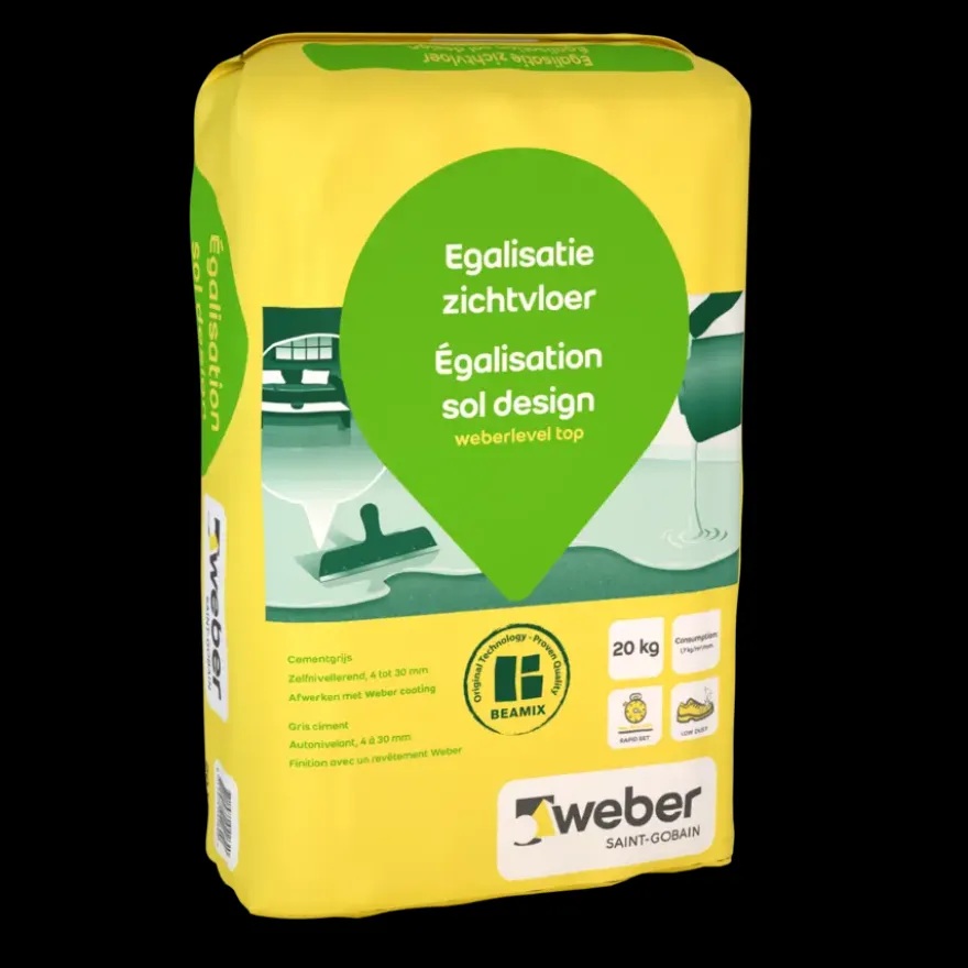 Weber Beamix Egalisatie zichtvloer 20 kg