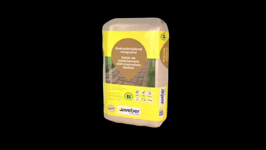 Weber Beamix onkruidmijdend voegzand naturel 15 kg