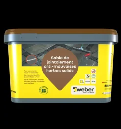 Weber Beamix onkruidmijdend voegzand hard antraciet 15 kg