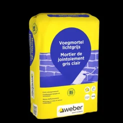 Weber Beamix voegmortel lichtgrijs 15 kg