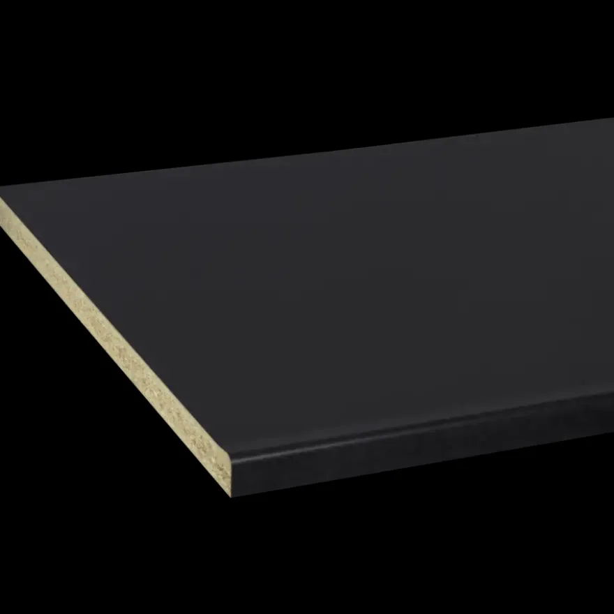 Werkblad ASW28 265x60cm Rio Zwart