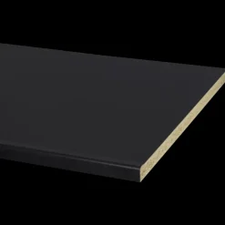 Werkblad ASW28 265x60cm Rio Zwart
