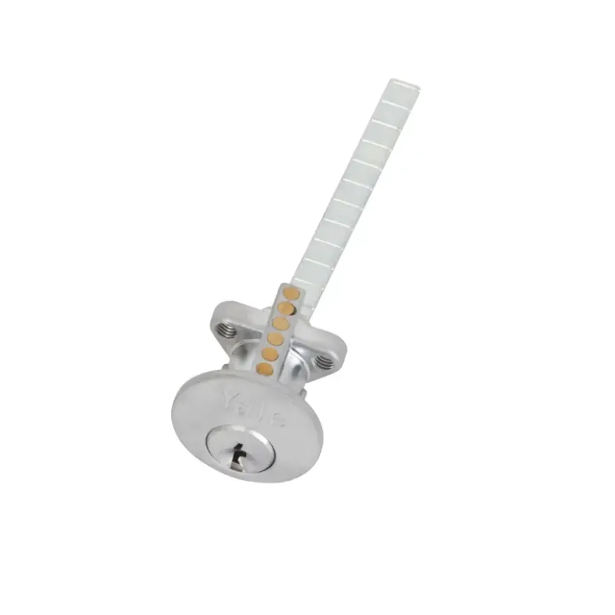 Yale Oplegslot met Buitencilinder Los Grijs Gelakt 615-50mm