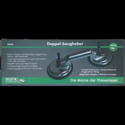 Zuignap dubbel aluminium 90 kg